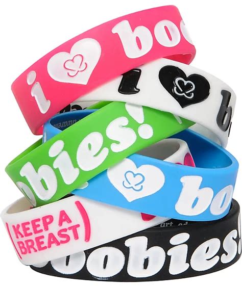 i love boobs bracelet|Keep A Breast Foundation